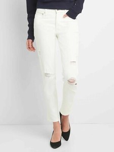 gap high rise slim straight