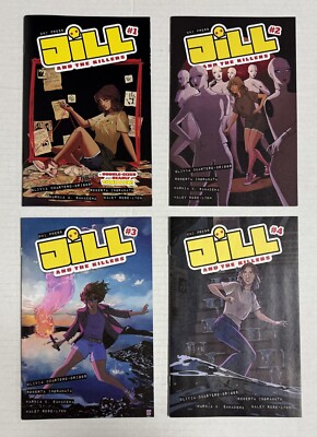Jill And The Killers #1-4 Complete Comic Set 2024 Oni Press