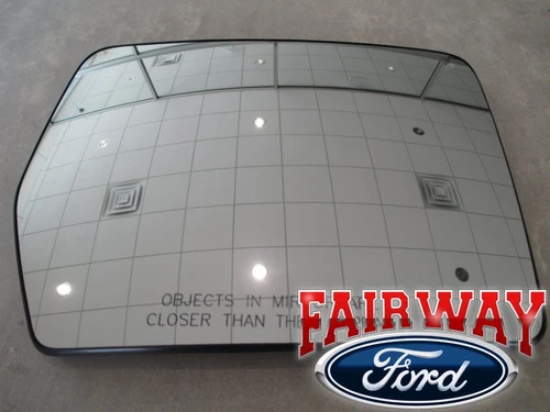 2011 2012 F150 Genuine Ford Right Pass Side Aerodynamic Mirror Glass w Heat NEW