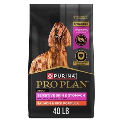 	Purina Pro Plan Sensitive Skin and Stomach Dog Food Dry Adult Salmon & Rice	