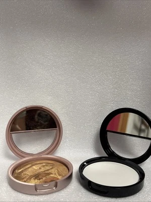 Laura Geller Balance N Brighten Powder Foundation tief & matt Maker Pulver