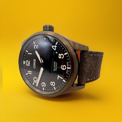 Oris Big Crown ProPilot Date 7697 Men s Watch 40mm With Card *MINT*
