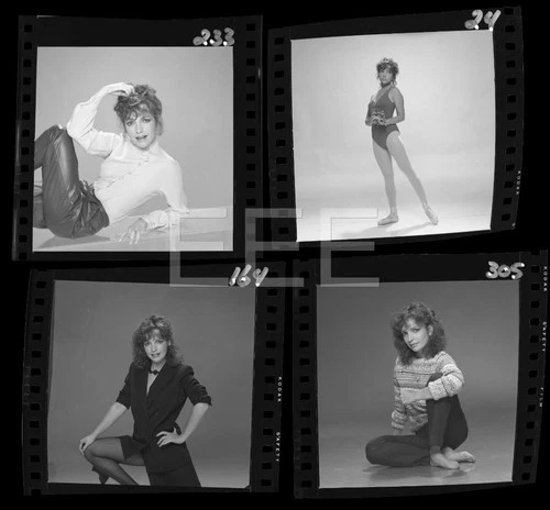 4 Sexy Melanie Chartoff Movie Actress Harry Langdon Negative w/rights Lot 675E