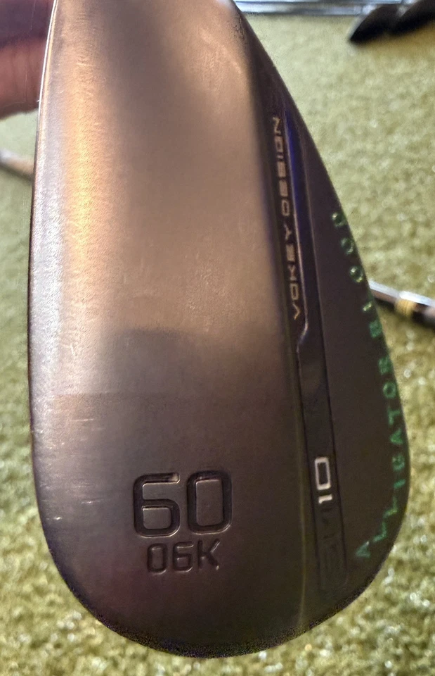 ¡Como nuevo! Cuña Titleist Vokey SM10 60* 06K Grind Lob. Actualizado DG Tour edición X100 Foto 2 de 4
