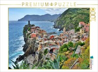 Calvendo Puzzle Le Cinque Terre, Vernazza | 1000 Teile Lege-GrößE 64 × 48 Cm Fot
