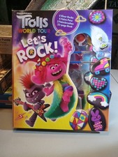 Trolls World Tour: Let's Rock River Rock And Paint Set. 32 Page Book
