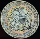 1877 Seated Liberty Quarter 25C Ungraded Choice 90% Silver US Coin CC29168