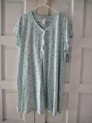 Classic Elements Short Sleeve Floral Nightgown Size 2XL  *NWT*