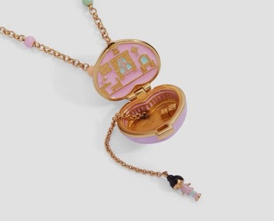 Alex + Ani X Polly Pocket House Locket Necklace NEW Rare Htf