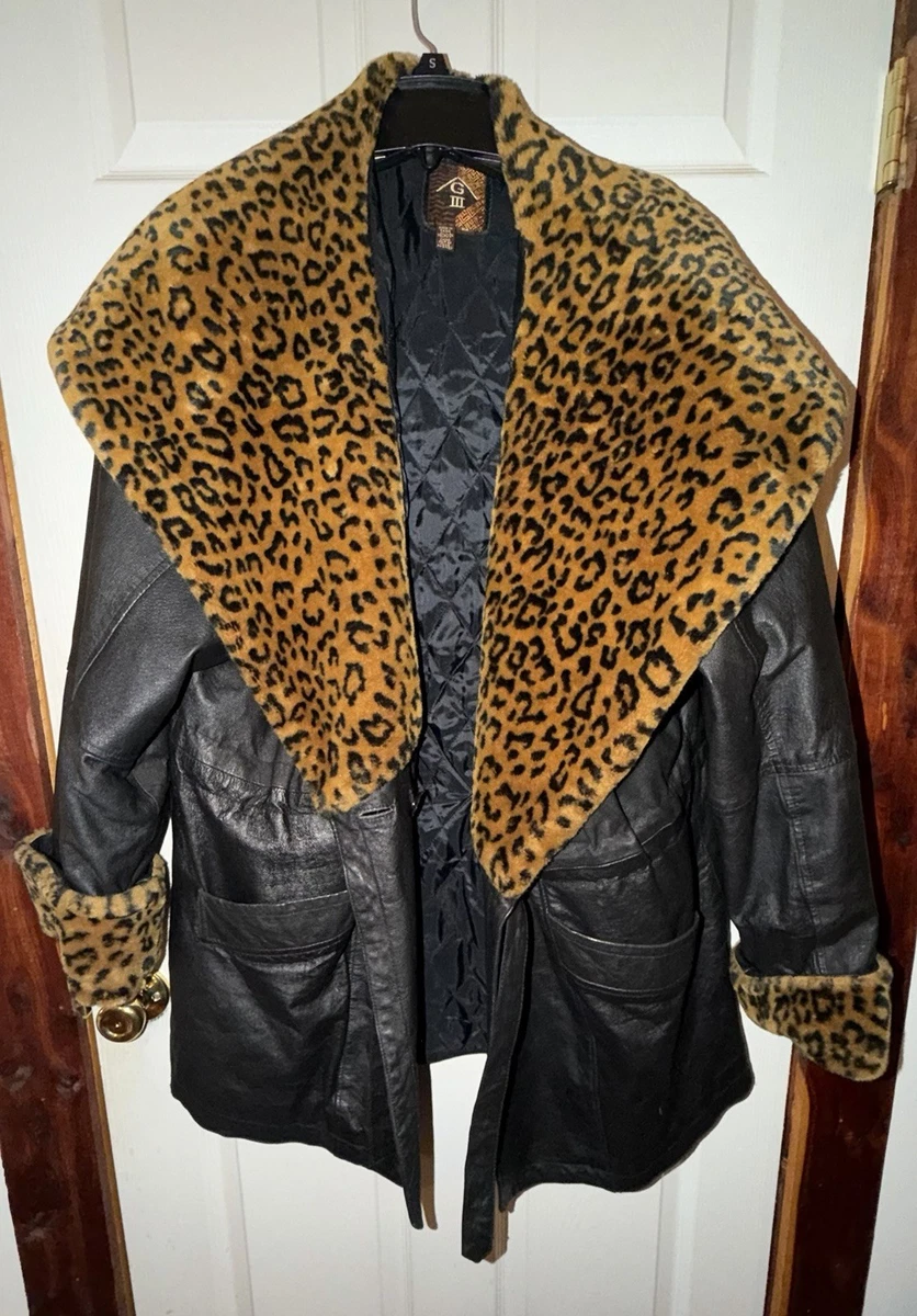 vintage leopard jacket products for sale | eBay