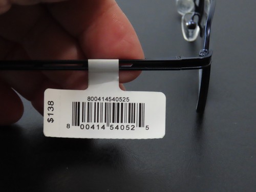 Hurley Semi Matte Navy Eyeglass Frames 54-18-145 #730 - Picture 4 of 10