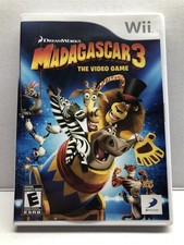 Madagascar 3 The Game - Nintendo Wii - Complete Tested Working - Free Ship