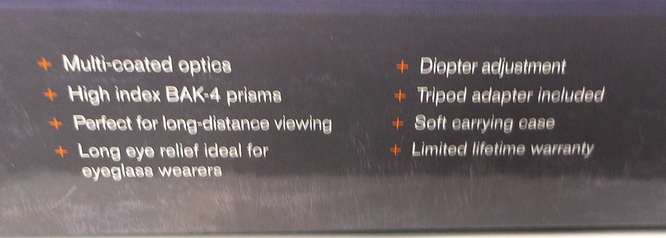CELESTRON Skymaster Binoculars 15x70mm, Water Resistant, Model 71009 - Image 4 of 4