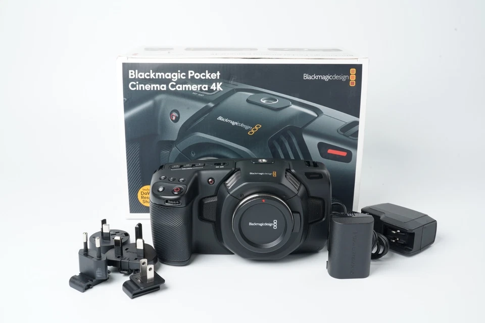 [Exc++] Blackmagic Desgin Pocket Cinema Camera 4k Micro Four Thirds #2945A - Image 2 of 4