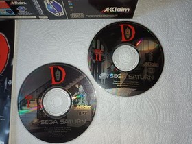 🙂 D Spiel f&uuml;r SEGA SATURN mit Anleitung und OVP von Acclaim 