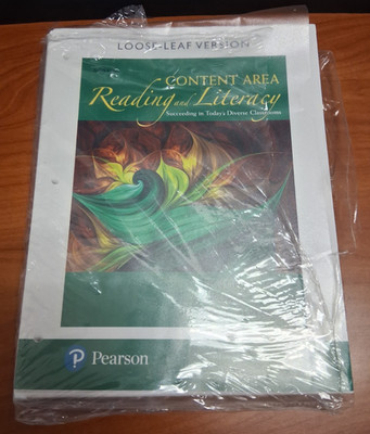 Content Area Reading and Literacy Eighth Edition Loose Leaf Version 2016