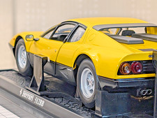 Kyosho 1/18 Ferrari 512BB Yellow Diecast Model Car Kyosho Originals w/Box　Japan