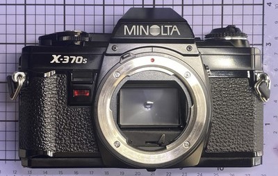 Minolta X-370s restauriert und neue Lichtdichtung Top Zustand