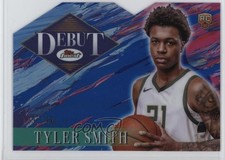 2024-25 Topps Finest Debut Blue Refractor 123/150 Tyler Smith #D-15 8d2