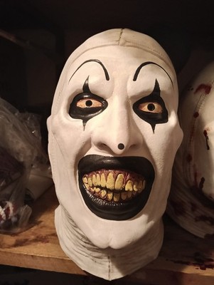Tinsley Transfer Terrifier Art The Clown Mask Clean Maskera