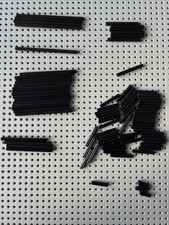 LEGO Black Speed Champion Batman Technic Axel 12L 11L 10L 8L 6L 5L 4L 3L 2L 83pc