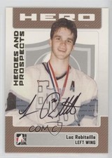 2006-07 ITG Heroes and Prospects Auto Luc Robitaille #A-LR HOF