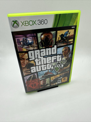 Grand Theft Auto V Five (Microsoft Xbox 360, 2 Discs, 2013) OVP + Handbuch