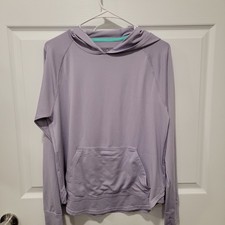 Patagonia Youth Girls Size XXL 16-18 Purple Hoodie Lightweight