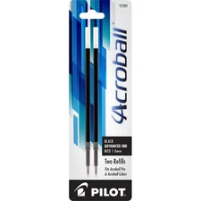 Pilot Acroball Ink Cartridge Refill 2 Count for Smooth Writing Experience