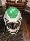 SAQUON BARKLEY SIGNED EAGLES F/S KELLY GREEN SPEEDFLEX HELMET BECKETT