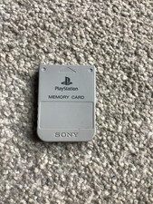 CARTE MÉMOIRE SONY PLAYSTATION 1 GRISE - SCPH - 1020