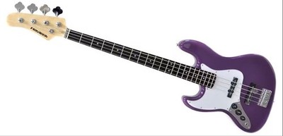 playtech Lefty Electric Jazz Bass Guitar