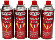 Gasone Butane Fuel Canister 4Pack 