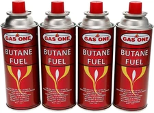 Gasone Butane Fuel Canister (4Pack)