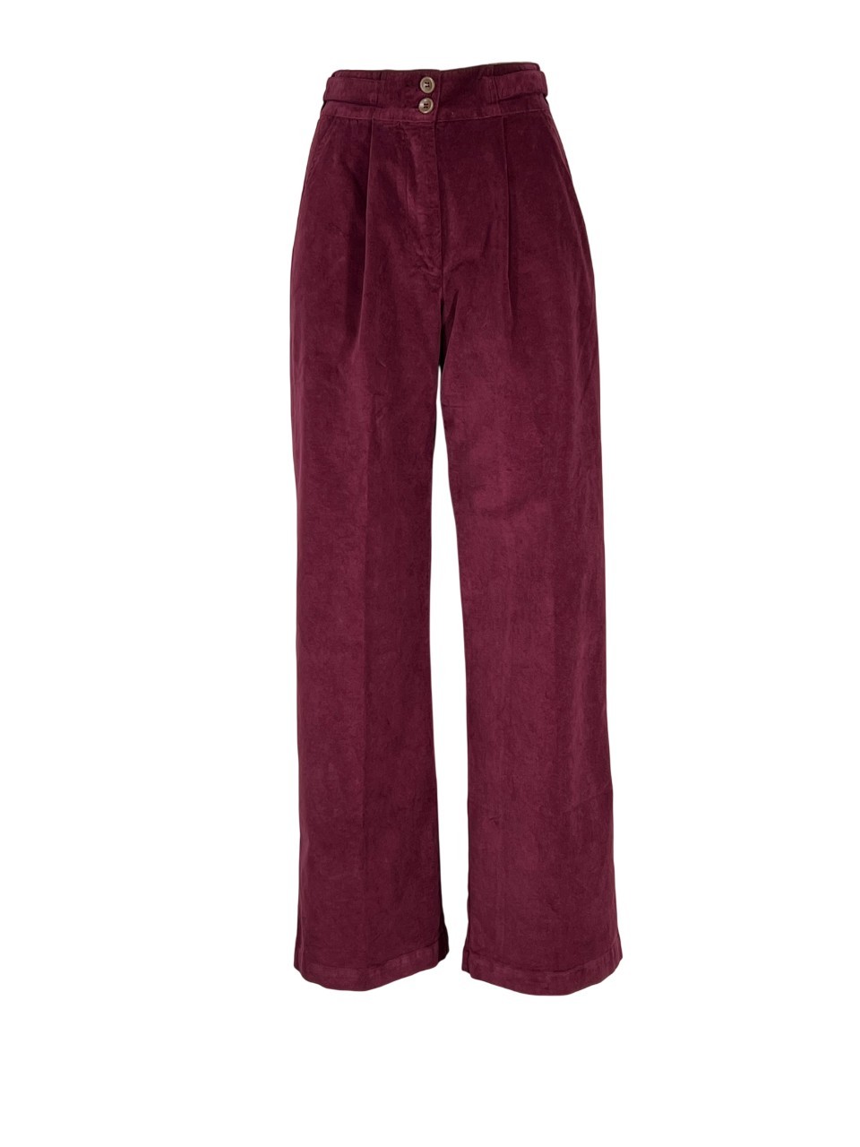 4.10 By BottegaChilometriZero Velvet Pants DD25365 Velvet Straps