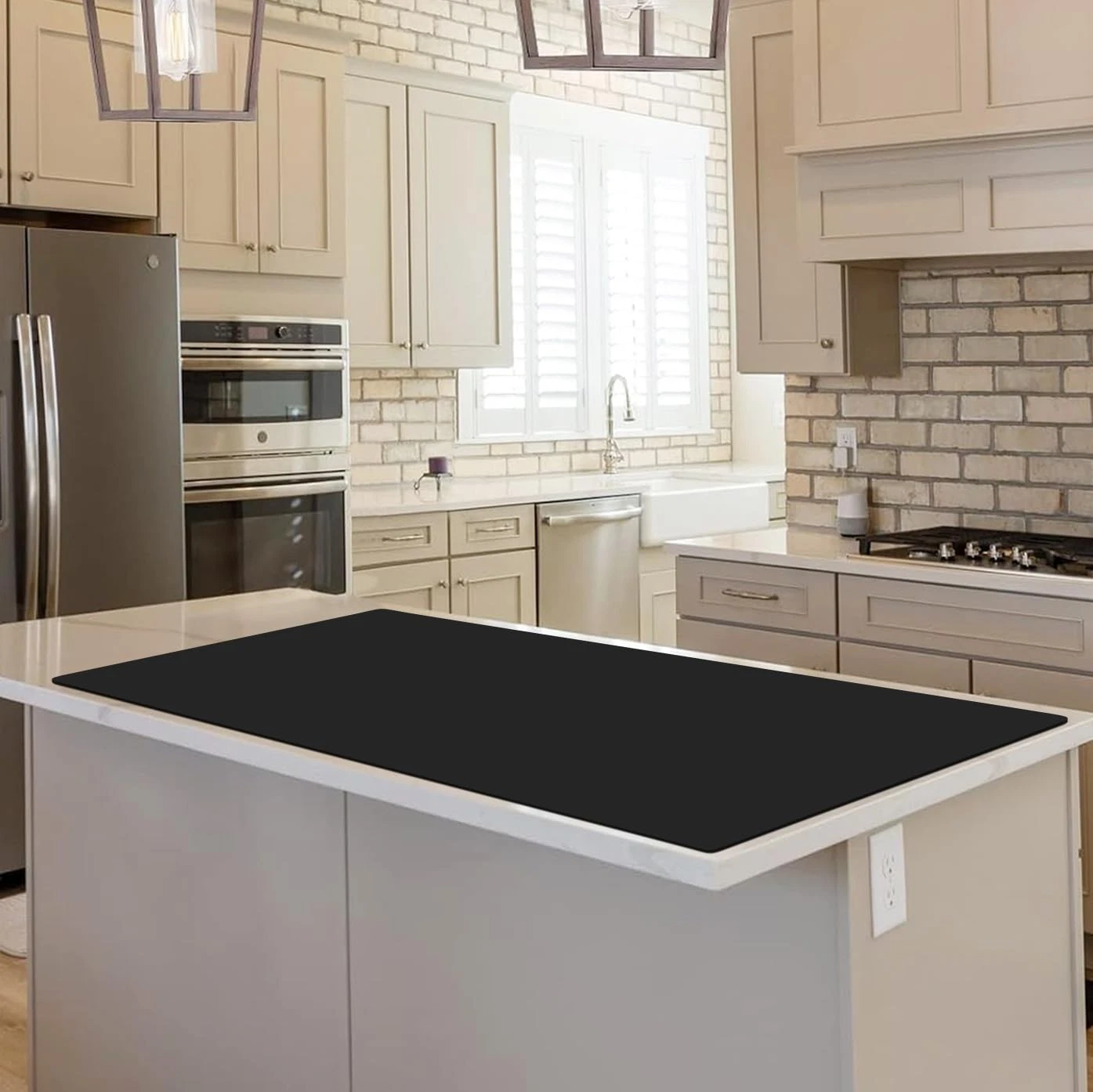Extra Large Silicone Mat, 31.5x17 Inch Heat Resistant Mat for Kitchen Counter...