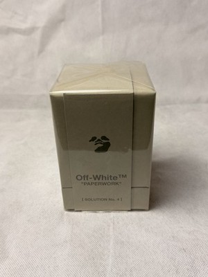 Off-White ''PAPERWORK'' Solution No. 4 Eau de Parfum 3.4 oz / 100 ml New