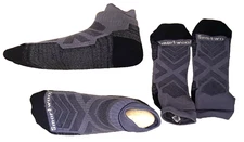 Lot of 2 pairs SmartWool Hike Ankle Socks Light Cushion Nightfall Blue Unisex M