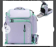 Caracaleap Ski Boot Bag Backpack 61L Padded Gear Snowboard Helmet Goggles Glove