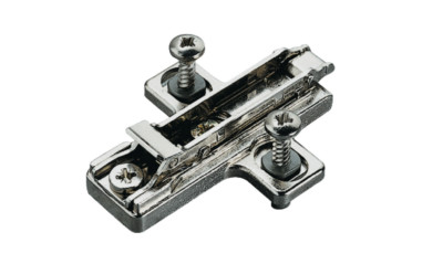 HAFELE Salice Mounting Plates - With Pre-mounted Screws & Expanding Dowels