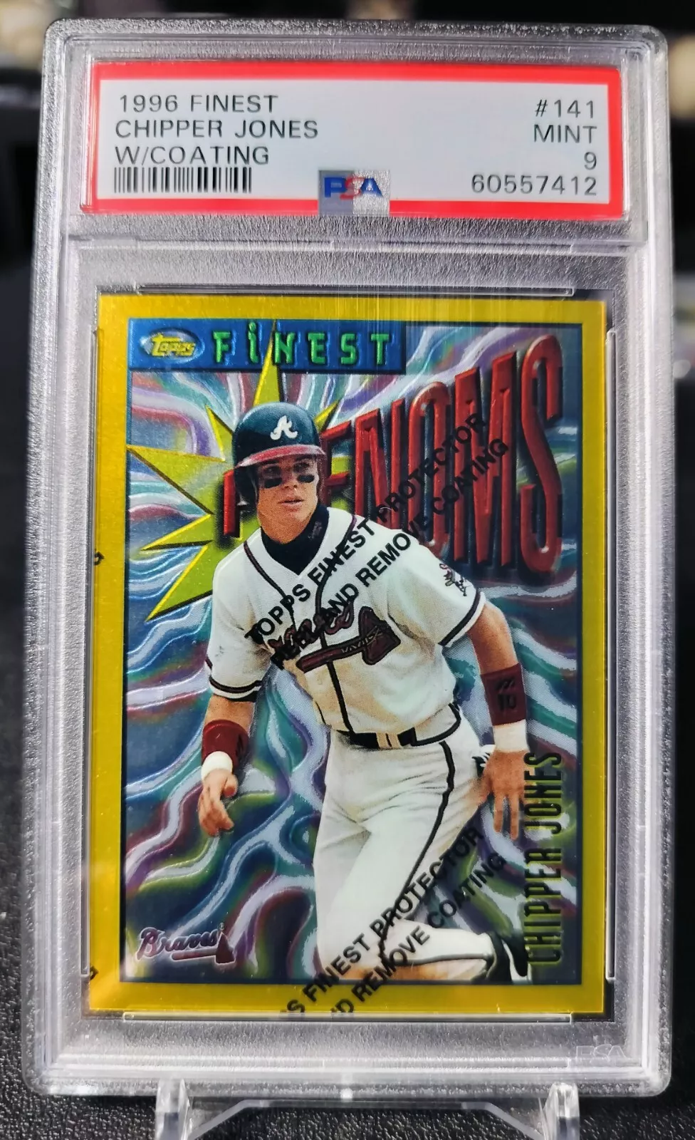 Chipper Jones trading card