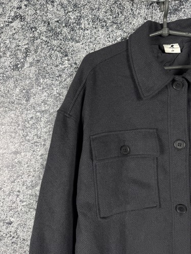 Mens H&M x Kangol Overshirt Jacket Coat Size M Medium - Picture 3 of 11
