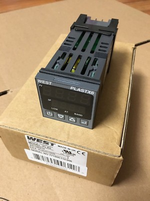 WEST PLASTX6 TEMPERATURE CONTROLLER PLX6 221100210, NEW, WARRANTY