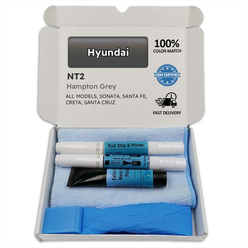 NT2 Hampton Grey Gray Touch Up Paint for Hyundai SONATA SANTA FE CRETA