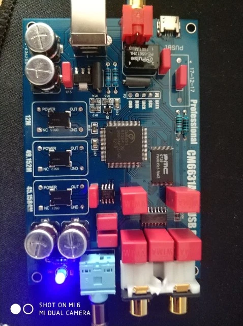 New CM6631A USB to I2S / SPDIF Coaxial 32Bit 192K Sound Card Digital Interface - Image 2 of 4