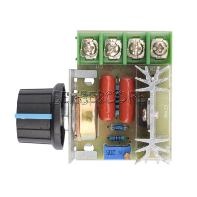 220V 2000W Speed Controller SCR Voltage Regulator Dimming Dimmers Thermostat