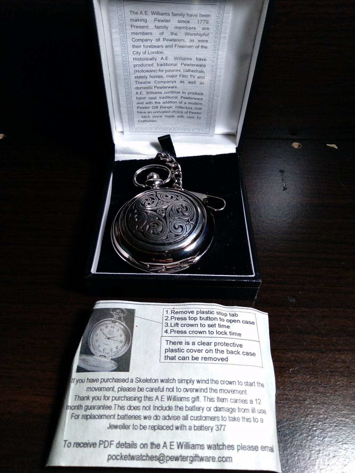 A.E. Williams Pocket Watch Rare eBay