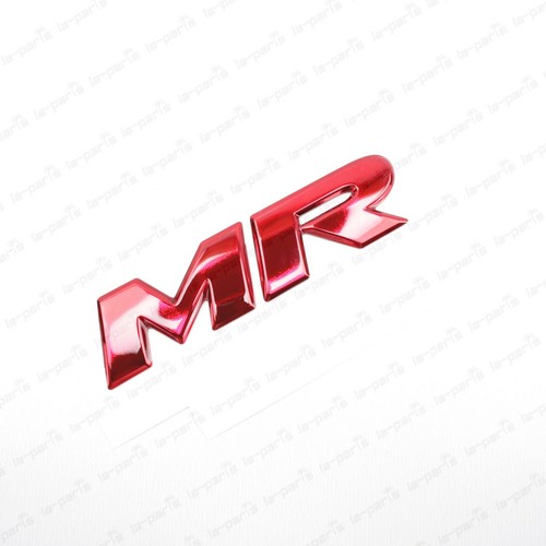 New Genuine Mitsubishi Evolution MR Emblem Rear Badge 7415A162 - Picture 3 of 7