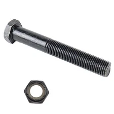 Replacement Longboard Truck Kingpin and Nut 64mm Gloss Black Floating