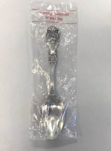 Sterling Silver Francis I 8 3/8" Slotted Serving Spoon